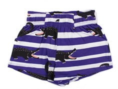 Mini Rodini shorts crocodiles purple